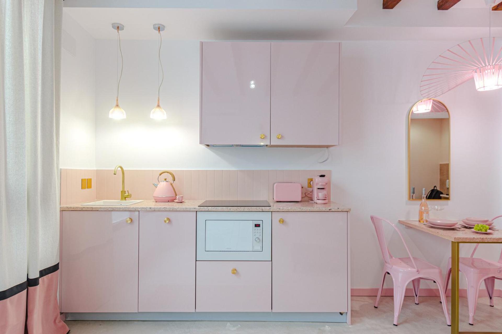 Glamorous Pink Studio In City Center Alicante Dış mekan fotoğraf