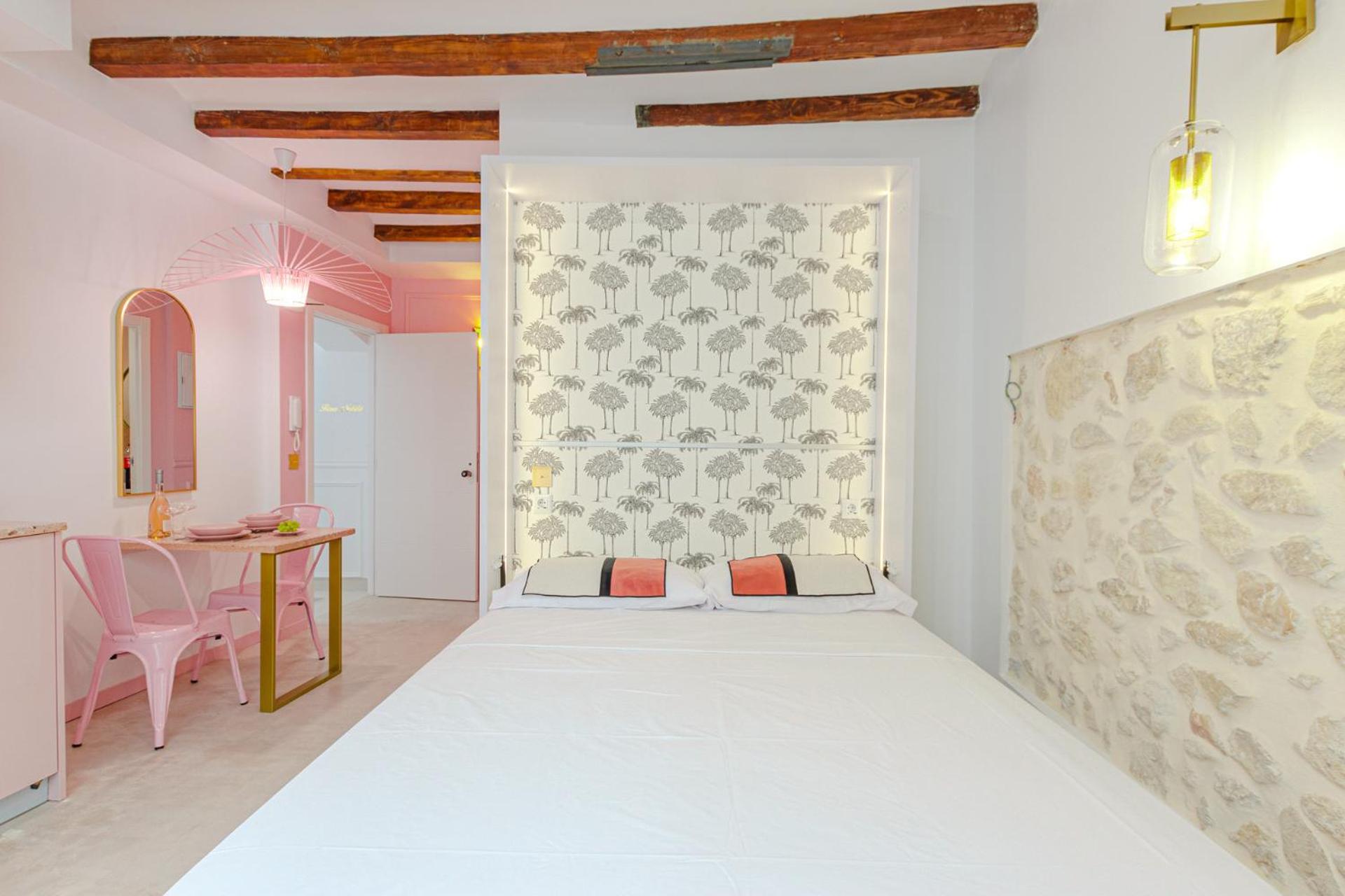 Glamorous Pink Studio In City Center Alicante Dış mekan fotoğraf